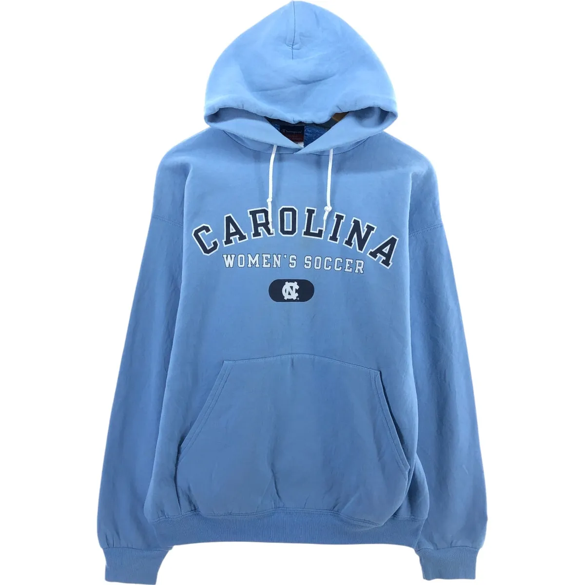 00'S Champion University of North Carolina College Sweatshirt Pullover Hoodie Men's L size / eaa462412