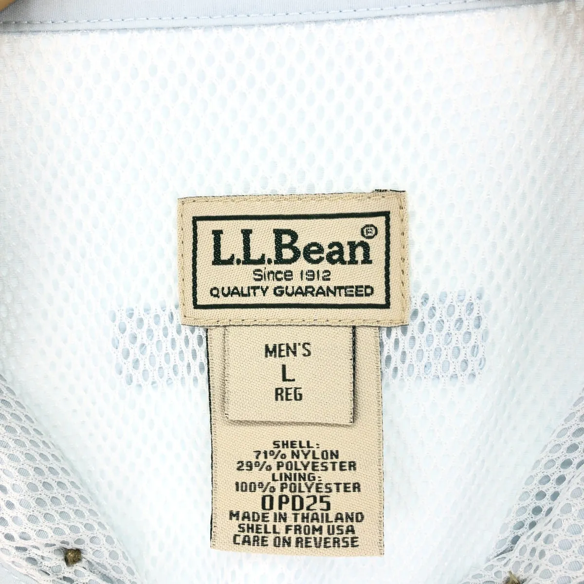 00'S LLBean Button-down Short Sleeve Fishing Shirt Men's L /eaa448843