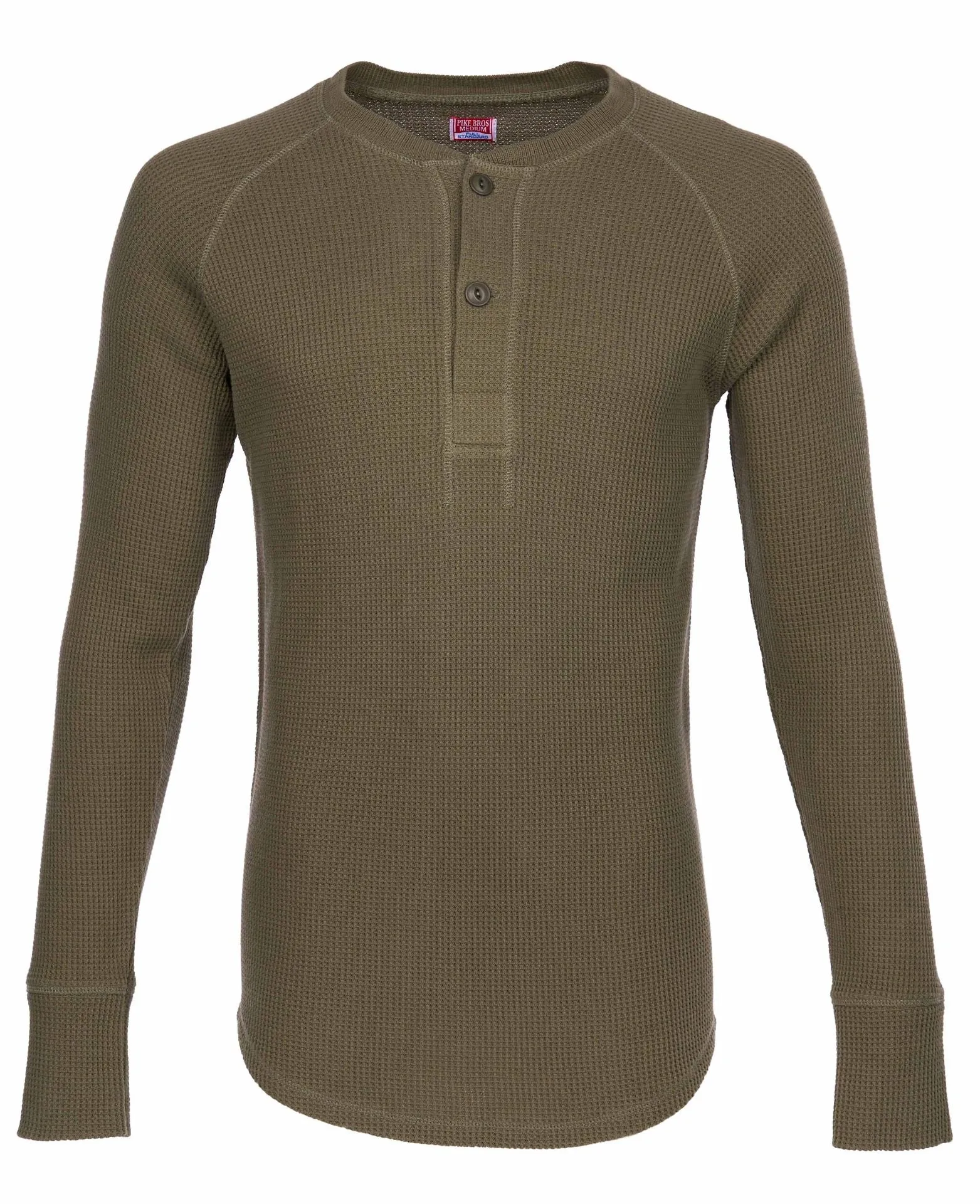 1936 Waffle Shirt, Army - Pike Brothers