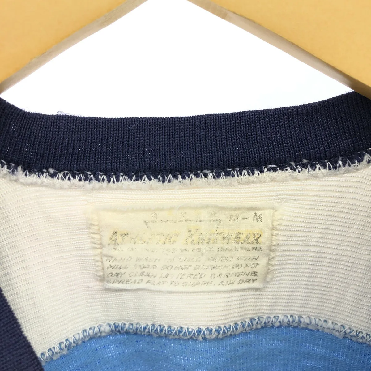 70'S ATHLETIC KNITWEAR Hockey Shirt, Men's M size, Vintage /eaa410456