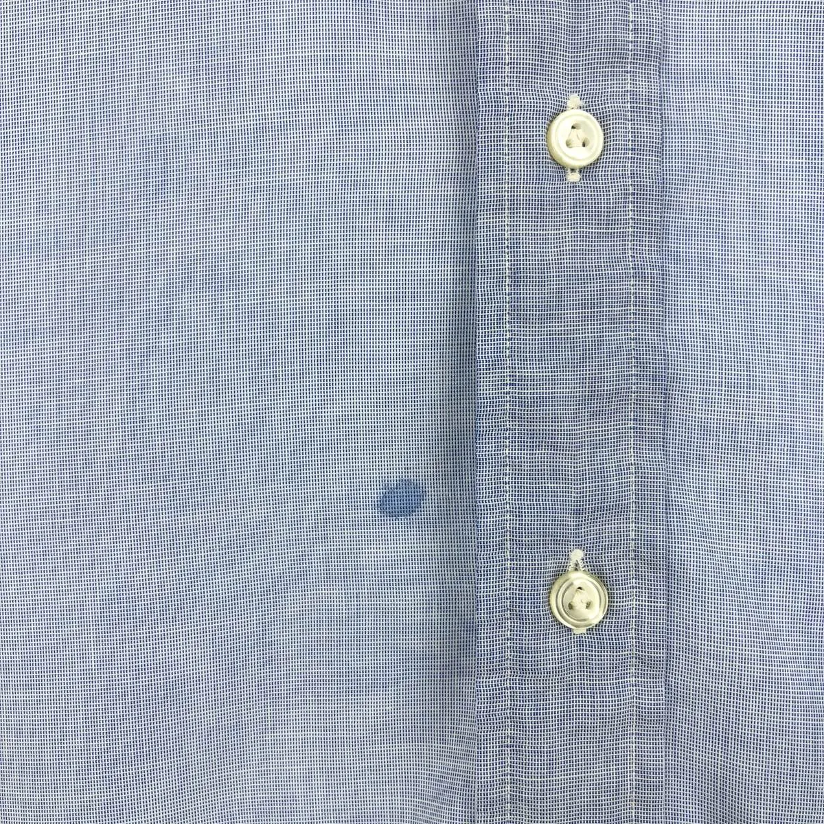 70'S Hampton Chambray long sleeve shirt, men's L, vintage /eaa453201