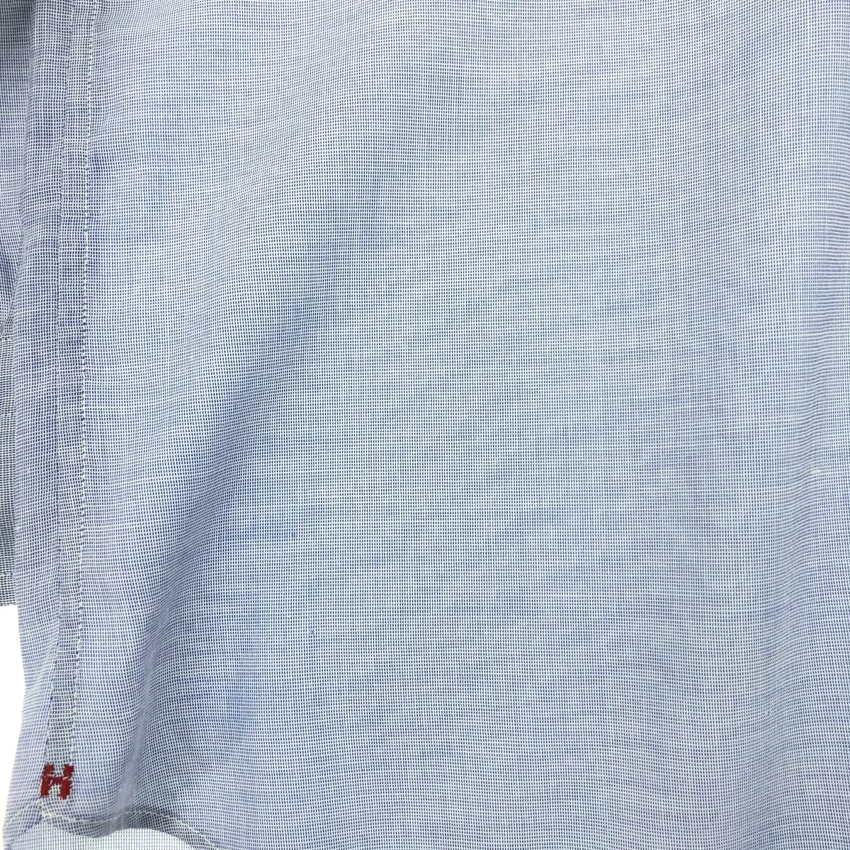 70'S Hampton Chambray long sleeve shirt, men's L, vintage /eaa453201