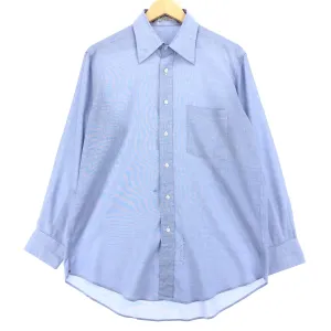 70'S Hampton Chambray long sleeve shirt, men's L, vintage /eaa453201