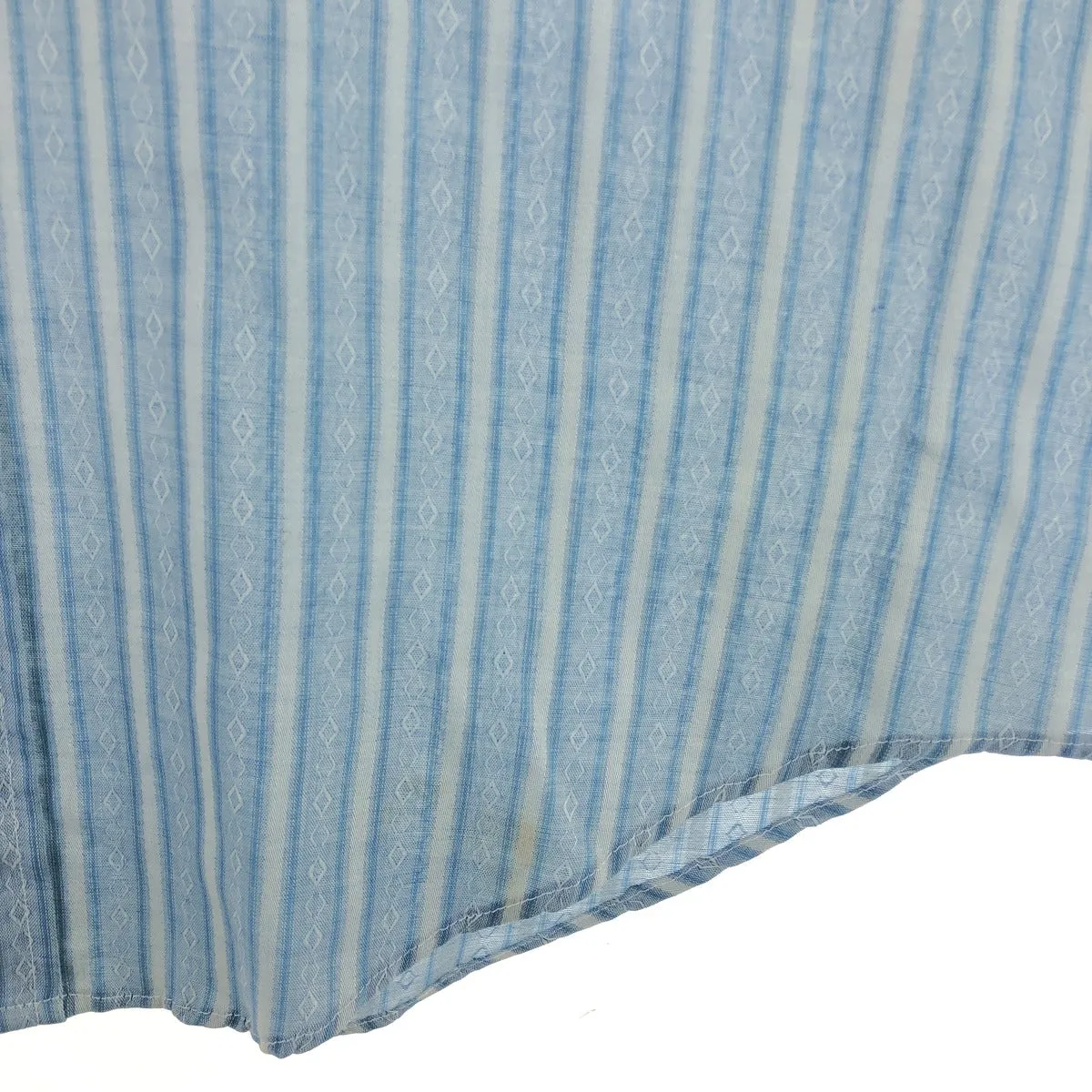 70'S Town Craft PENNEY'S all-over print short-sleeve polycotton shirt, men's L, vintage /eaa456279