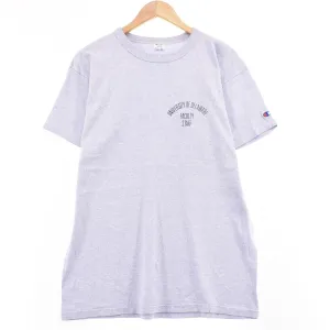 80'S Champion Tricot Tag 88/12 Hachi Hachi One Two Body Marble Print T-Shirt Made in USA Men's L Vintage /eaa320969