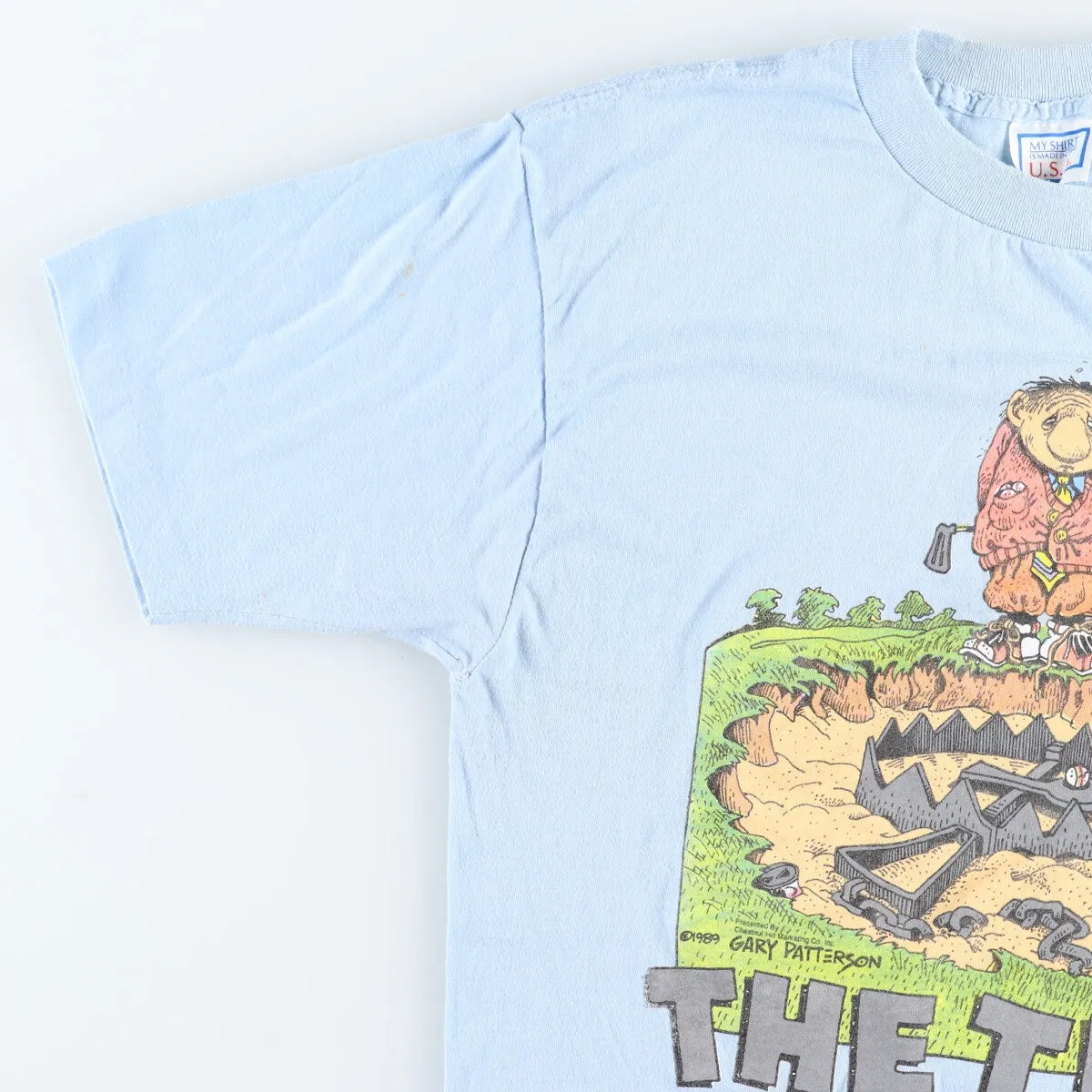 80's GARY PATTERSON Gary Patterson Art T-shirt Made in USA Men's M Vintage /eaa442529