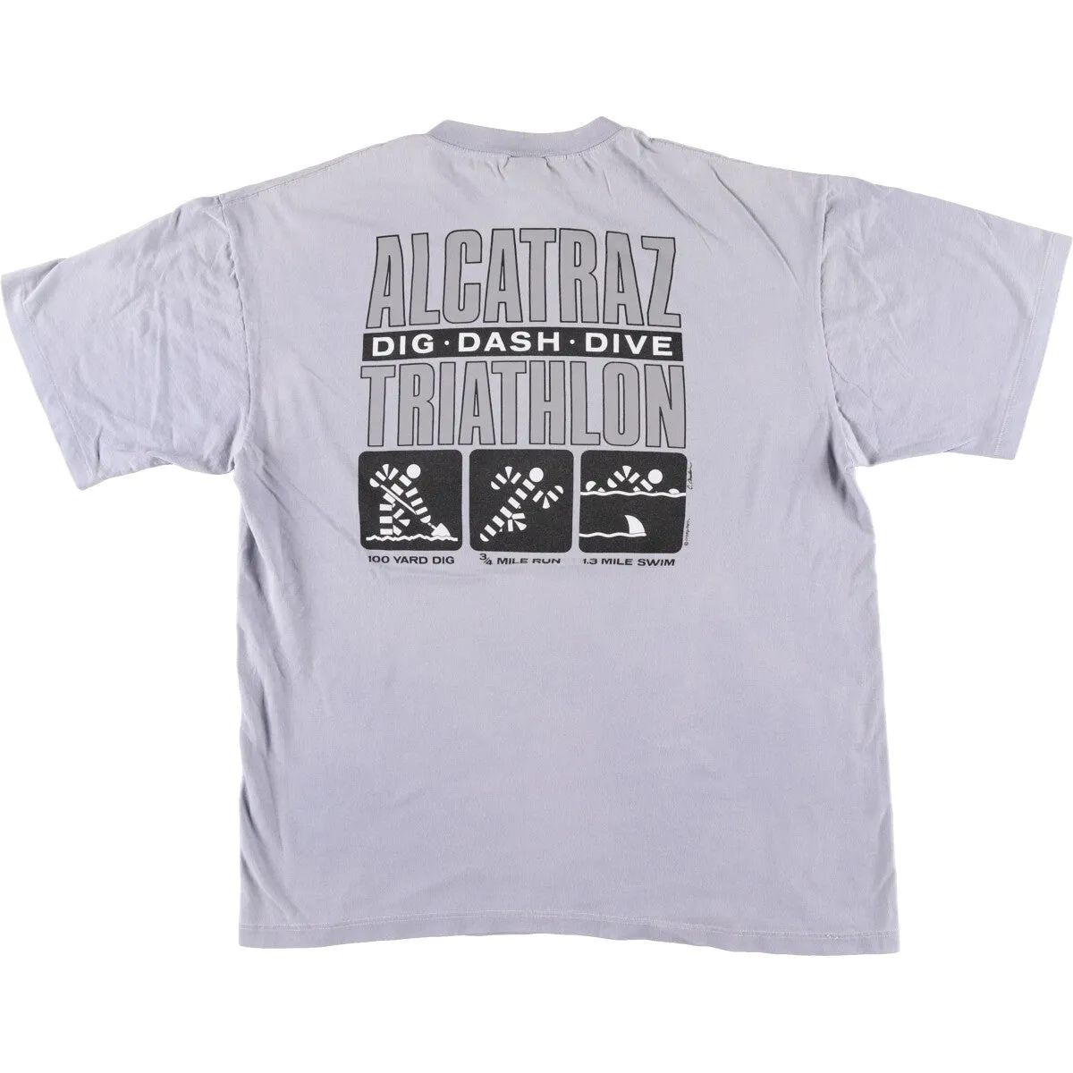 90'S CRAZY SHIRTS Back Print Printed T-shirt Made in USA Men's XL Vintage /eaa430586