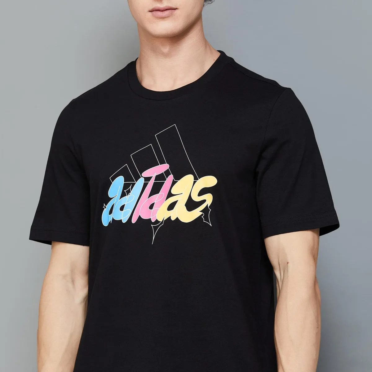 Adidas Men's Illustrated Badge Graphic T-Shirt 04