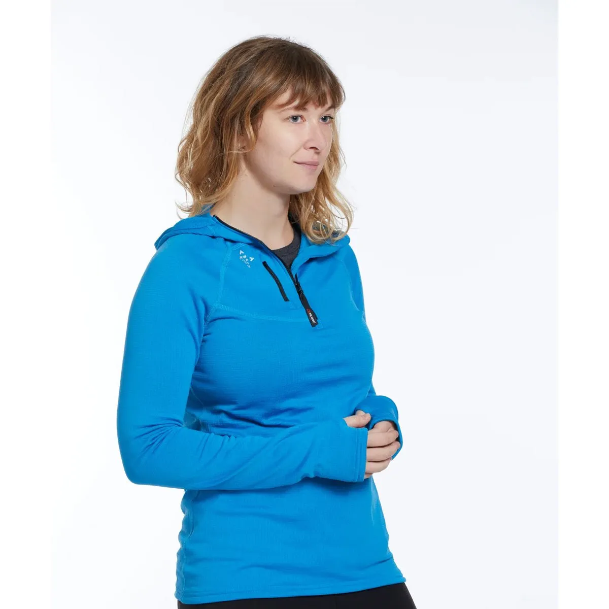BLACK SPIDER HOODY - WOMEN'S LONG SLEEVE SHIRTS
