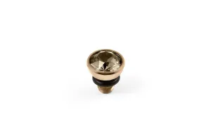Bottone 5mm Light Silk Top Gold