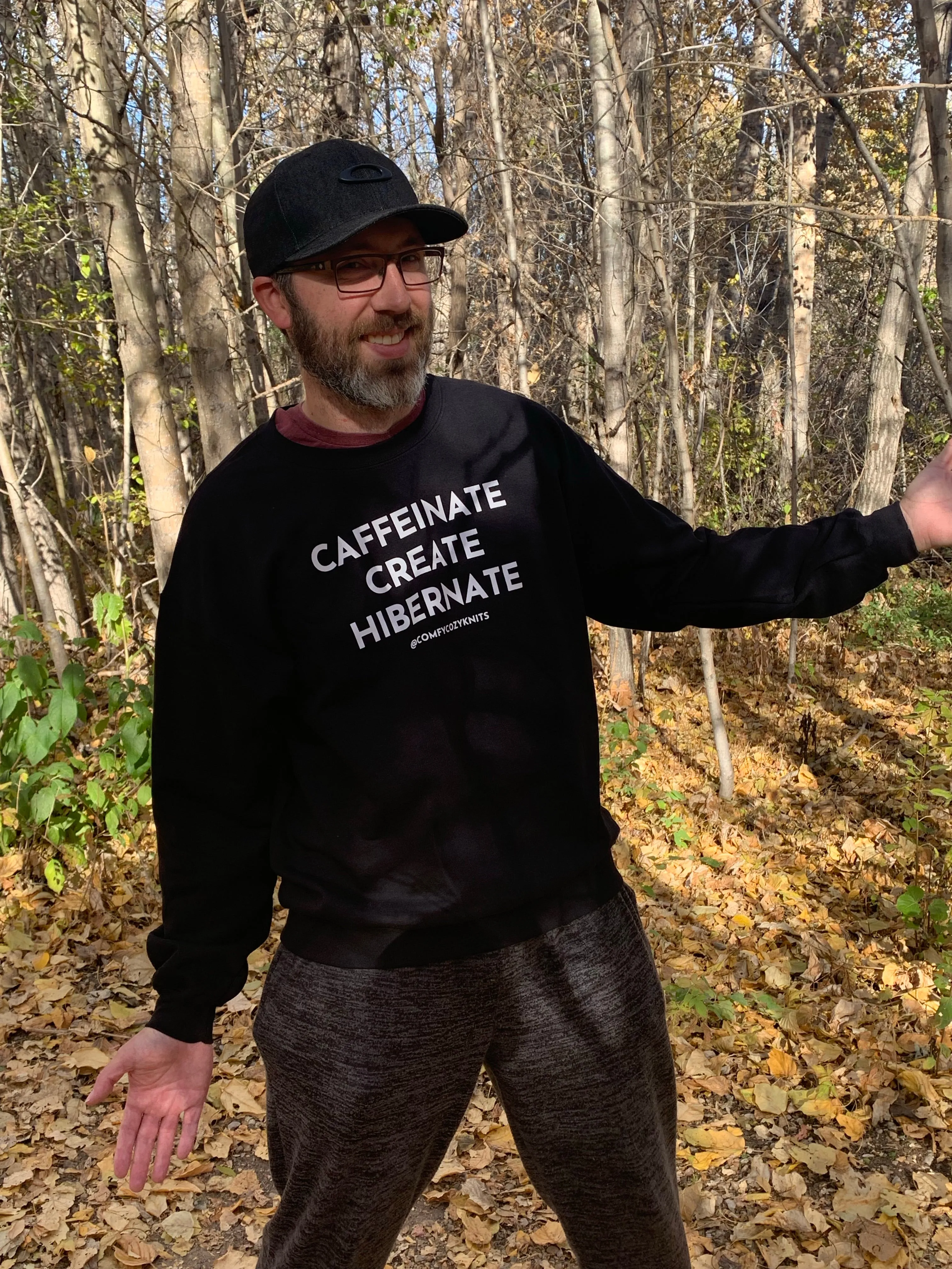 Caffeinate Create Hibernate Crewneck