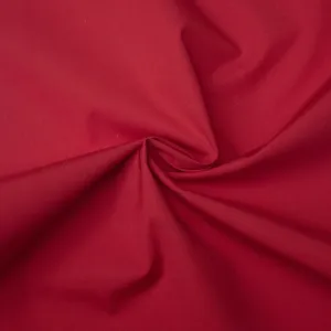 Carin Red Cotton Stretch