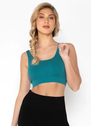 C'est Moi, CEBT-1009 Bamboo Bralette, Aqua