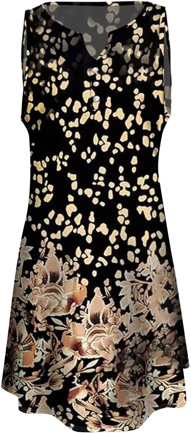 Dresses for Women 2024 Stylish Printed Skinny Dress Women Spring Dresses 2024 Tshirt Dress Midi Summer Dresses for