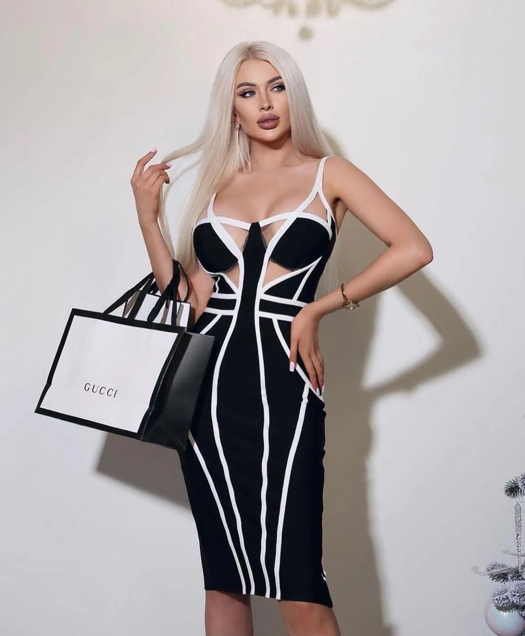 Elegant Bandage Dress
