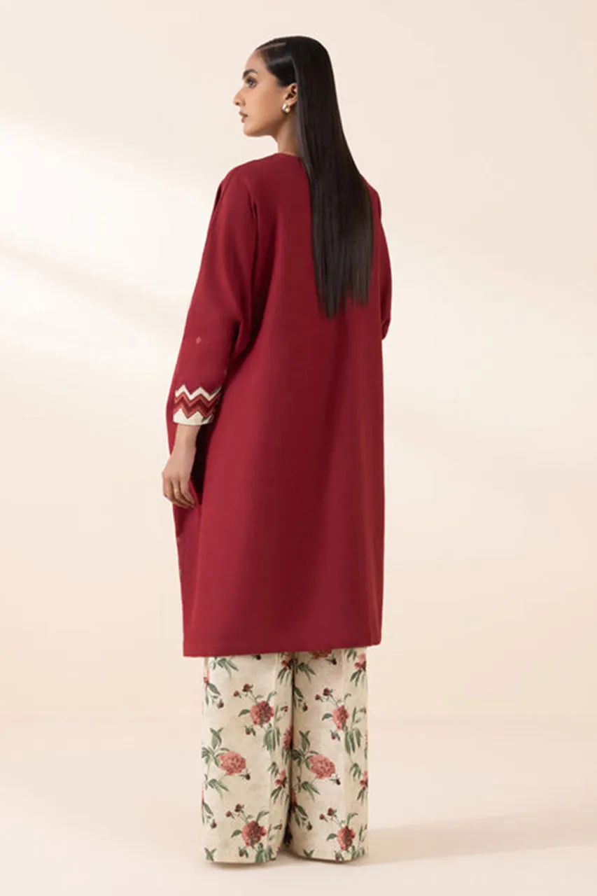 Fall Winter'24 - 2 Piece - Embroidered Khaddar Suit 0U2TEDY24V83