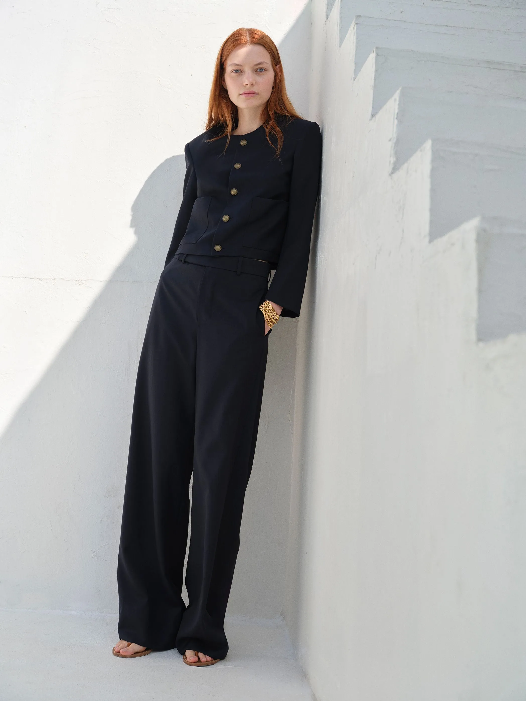 Frame Pajama Trouser - Navy