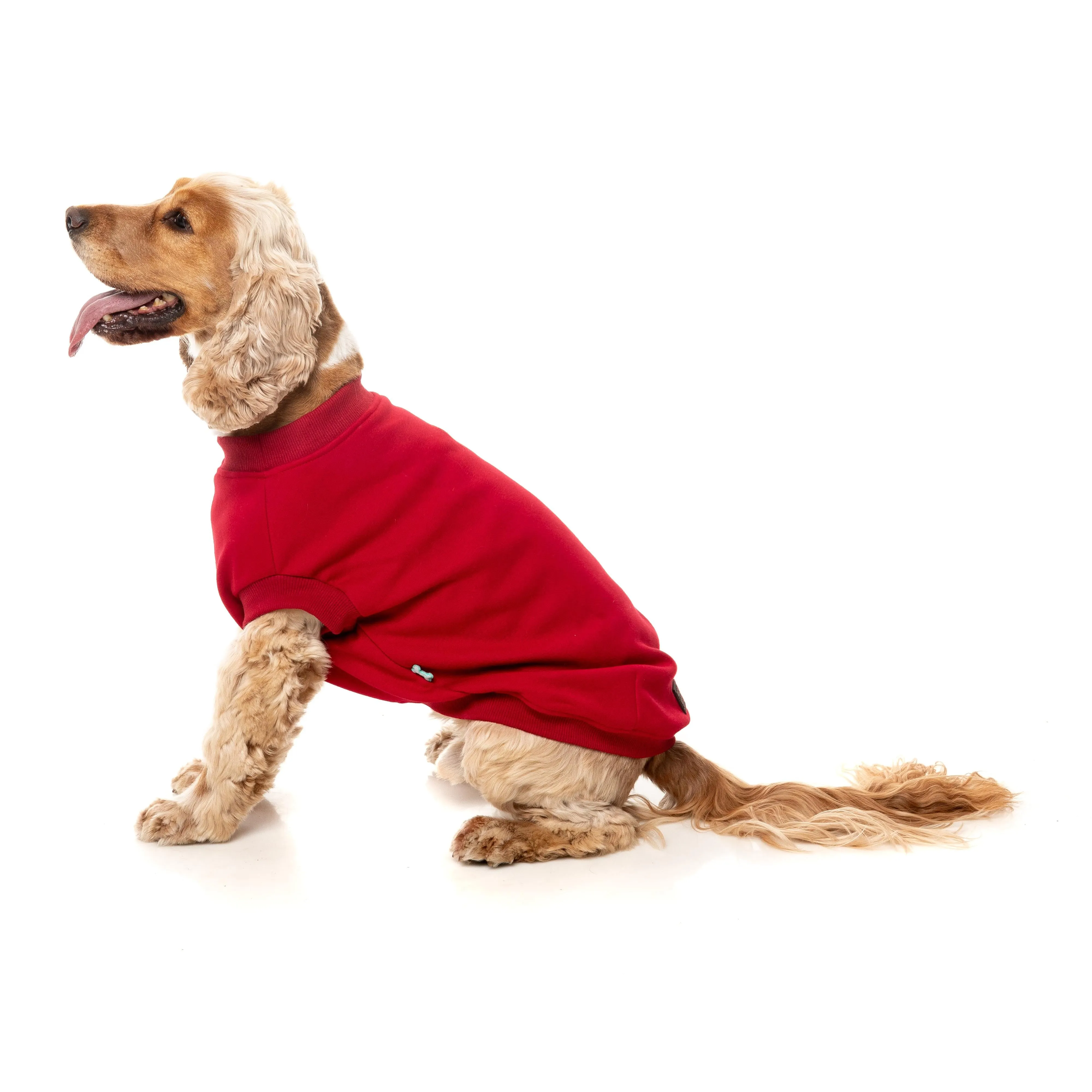FuzzYard Dog Apparel Allday 25 Sweater Red Size 4 ^ ^