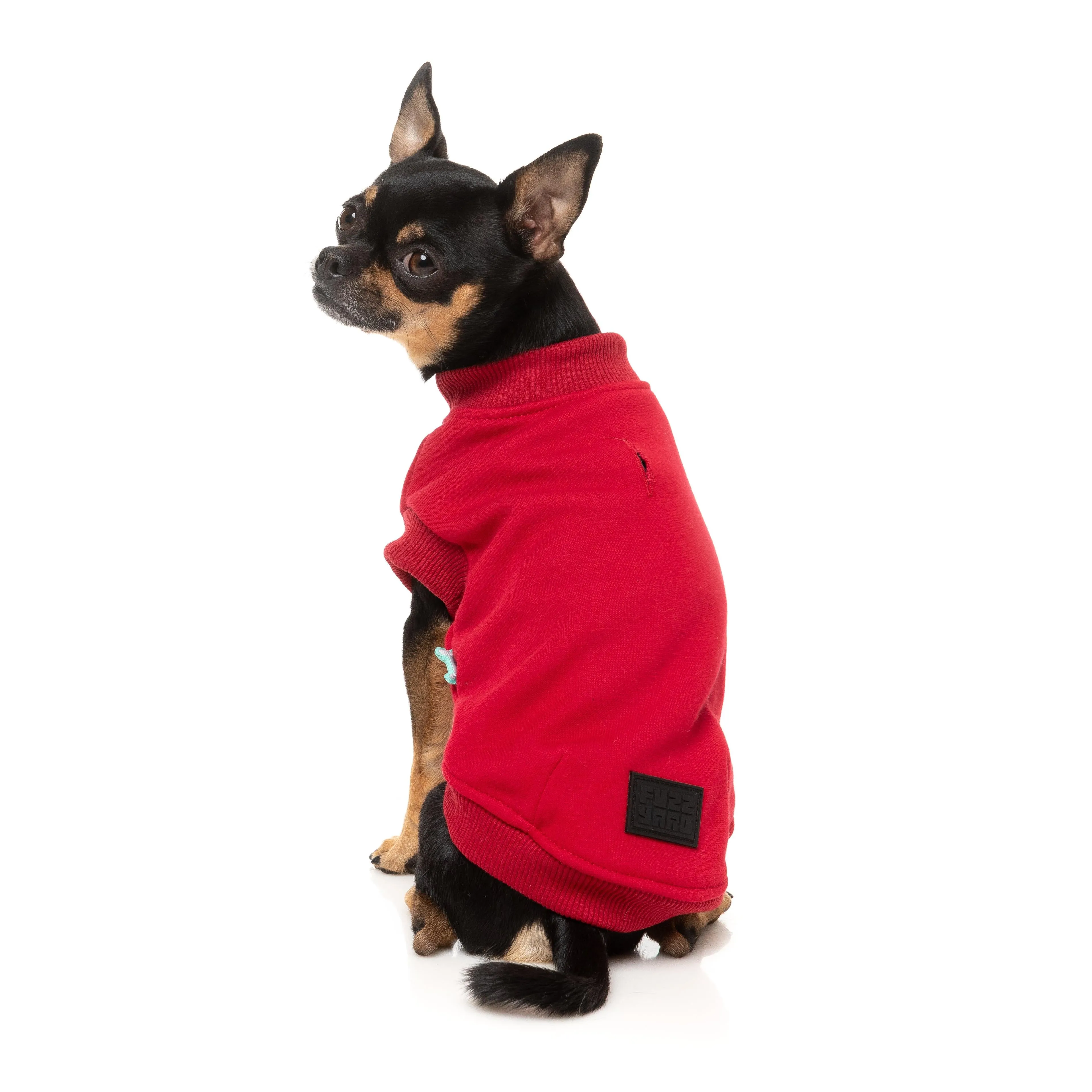 FuzzYard Dog Apparel Allday 25 Sweater Red Size 4 ^ ^