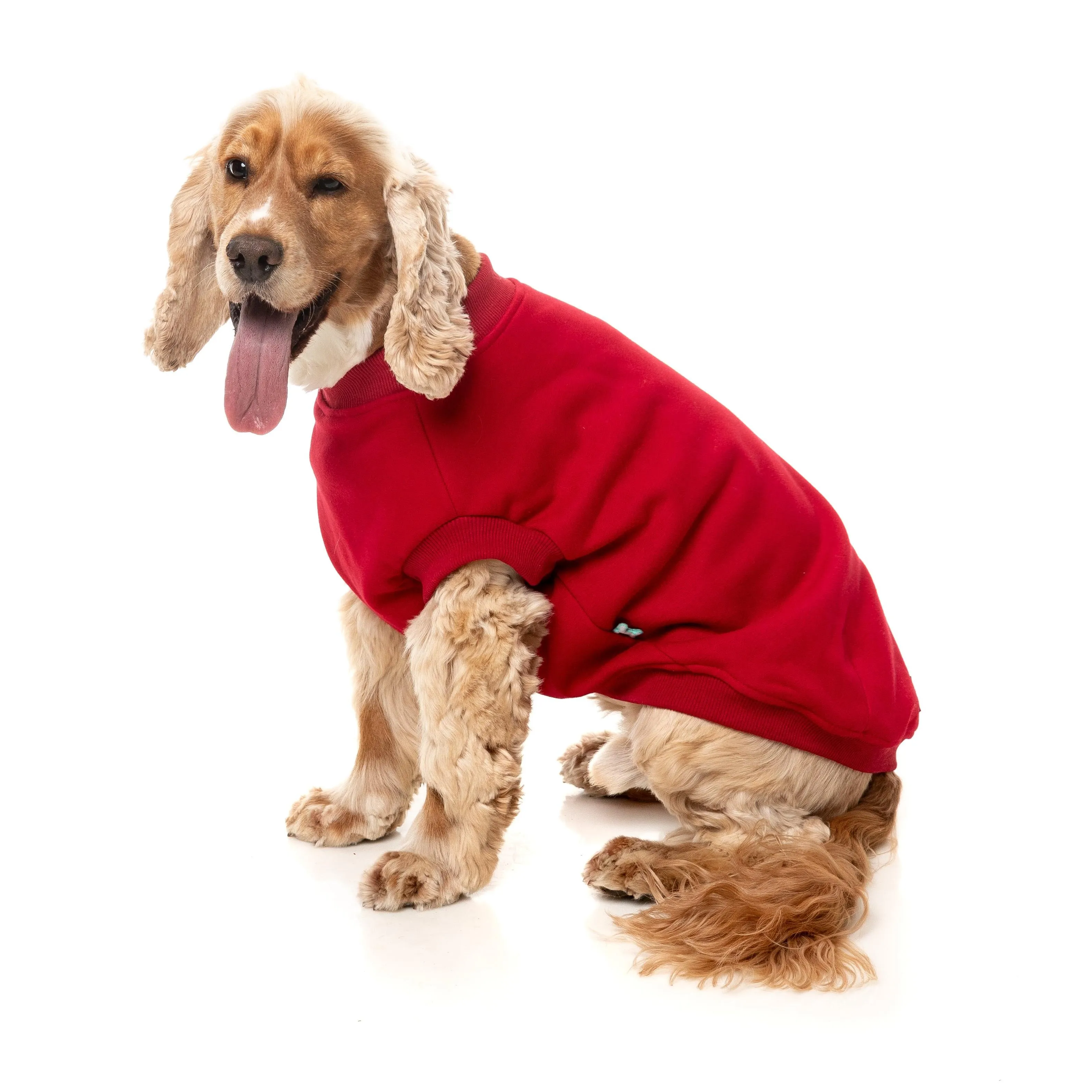 FuzzYard Dog Apparel Allday 25 Sweater Red Size 4 ^ ^