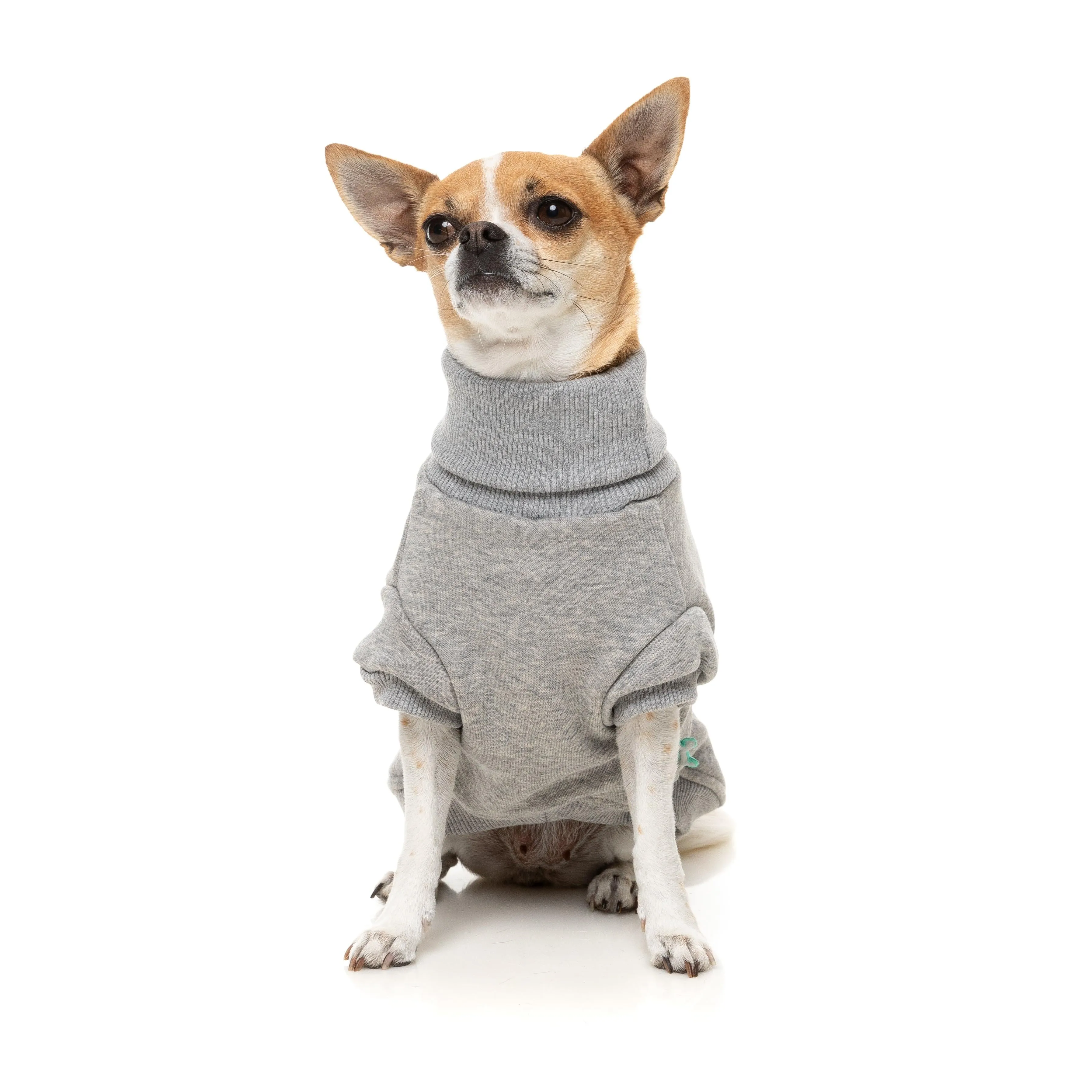FuzzYard Dog Apparel Stevie 25 Sweater Grey Size 5 ^ ^