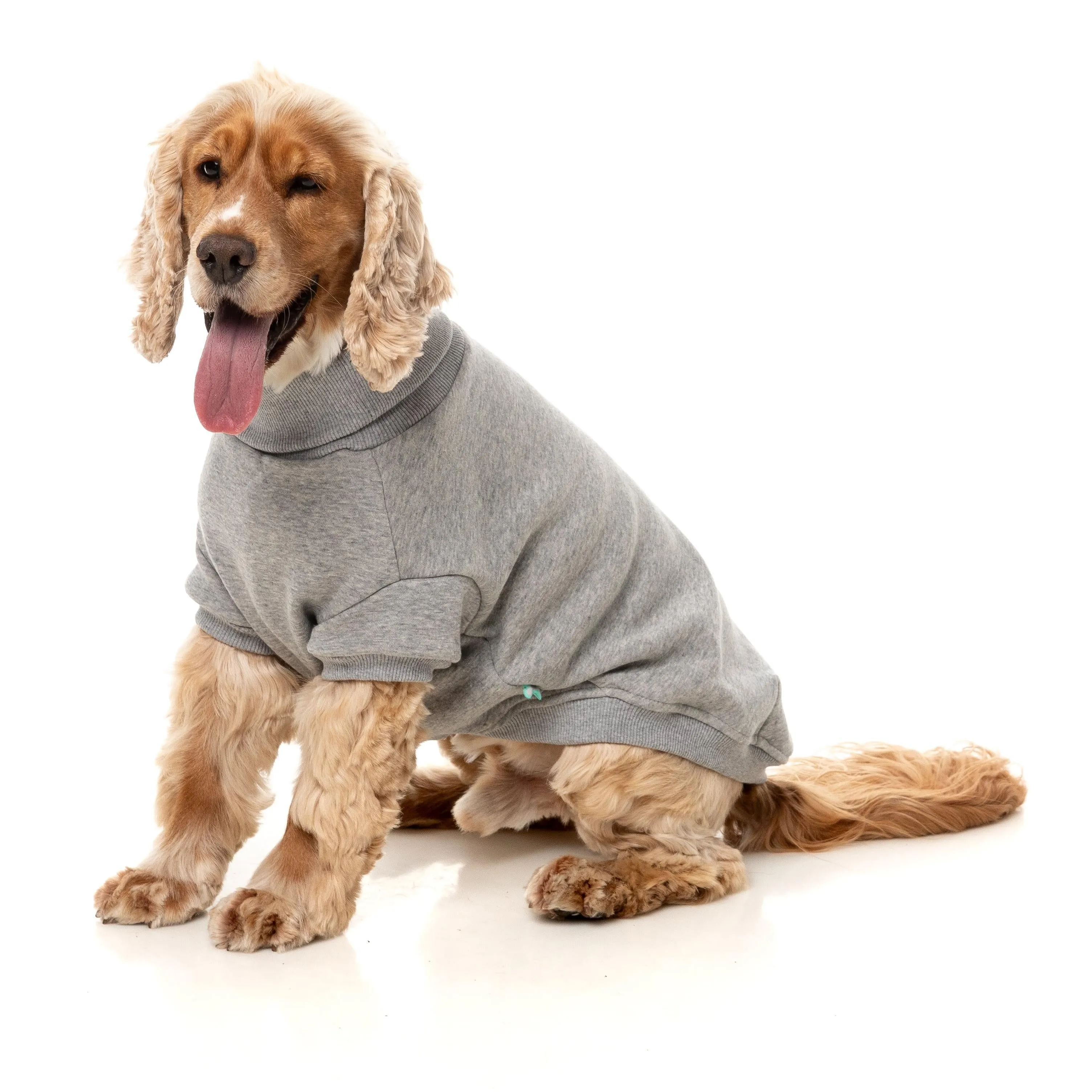 FuzzYard Dog Apparel Stevie 25 Sweater Grey Size 5 ^ ^