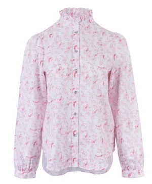 Hartwell Malu Red Bird Shirt