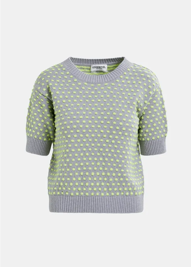Hopes Jacquard Pullover - Cloud