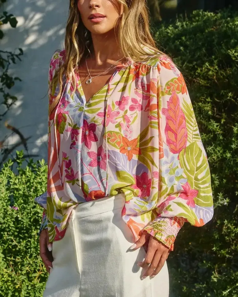 Love Coast Ruffled Top - Azalea Botanic