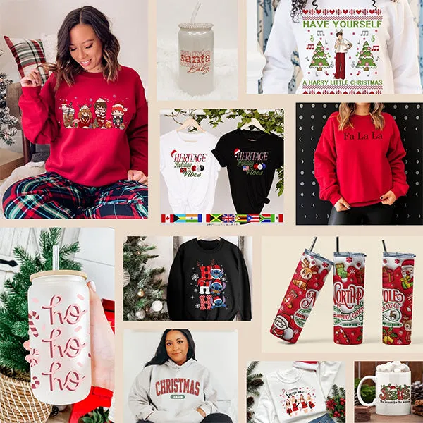 Merry Swiftmas Friendship Bracelet Sweatshirt - Christmas Sweatshirt - Sizes S to 5XL