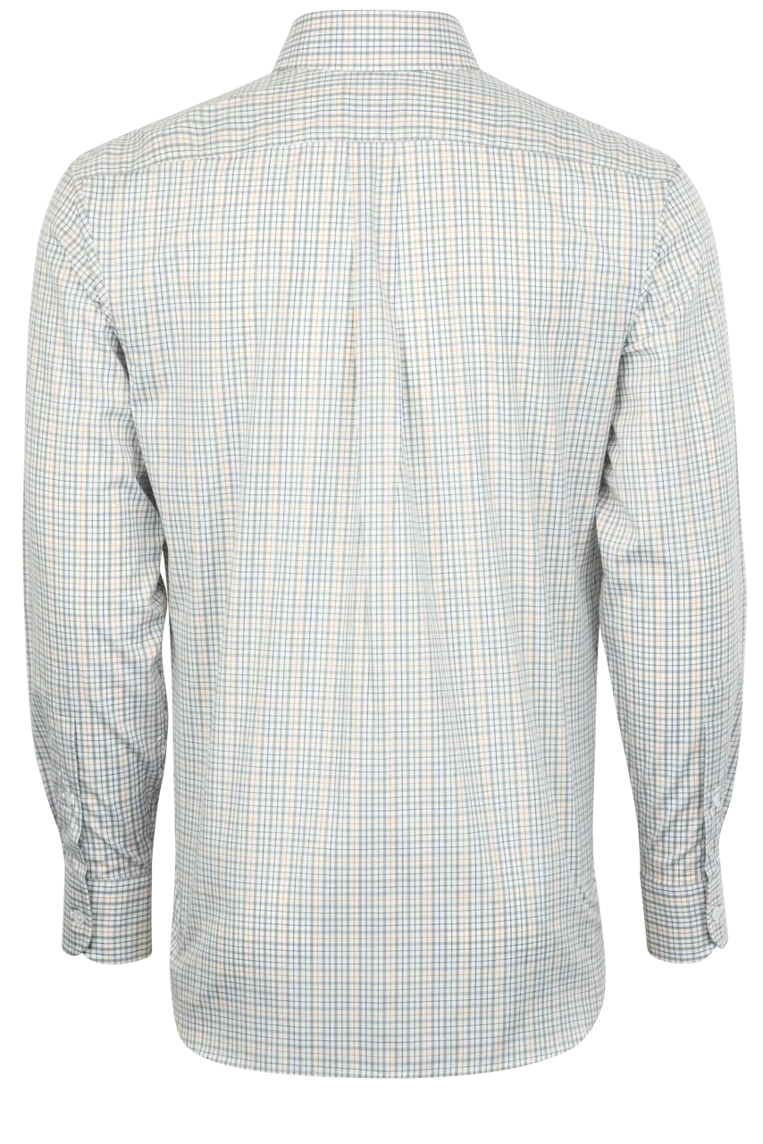 Pinto Ranch YY Collection Button-Front Sport Shirt - Gray Check