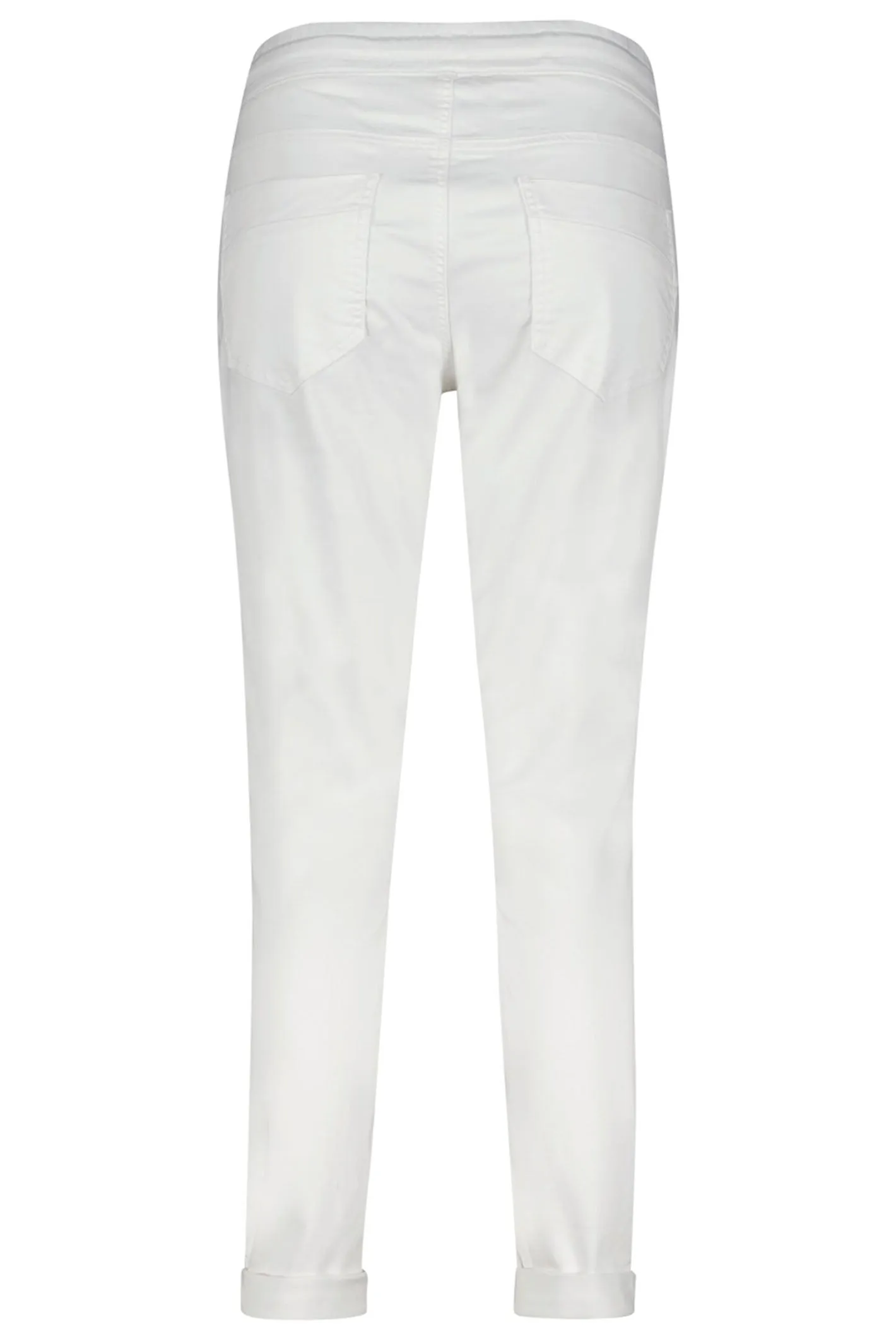 Red Button SRB3936 Tessy White Crop Jogger Trousers