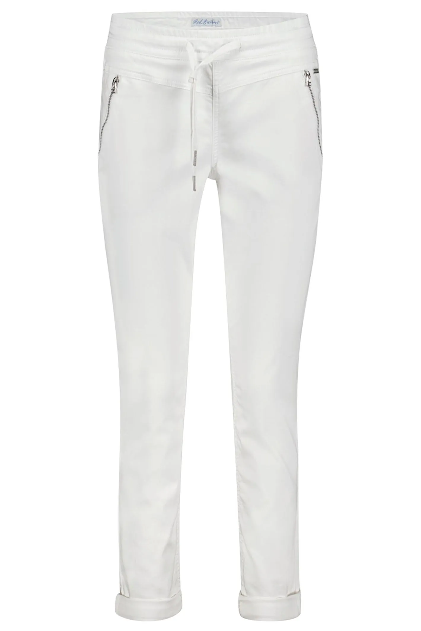 Red Button SRB3936 Tessy White Crop Jogger Trousers