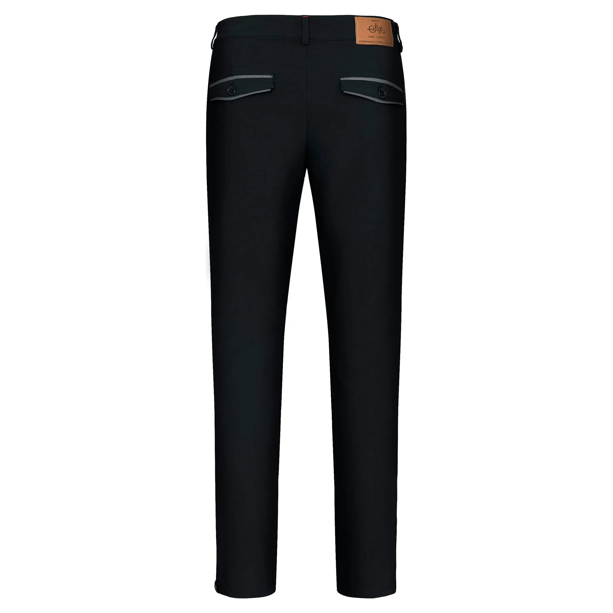 Riksvg 99 Men's Black Cycling Chinos