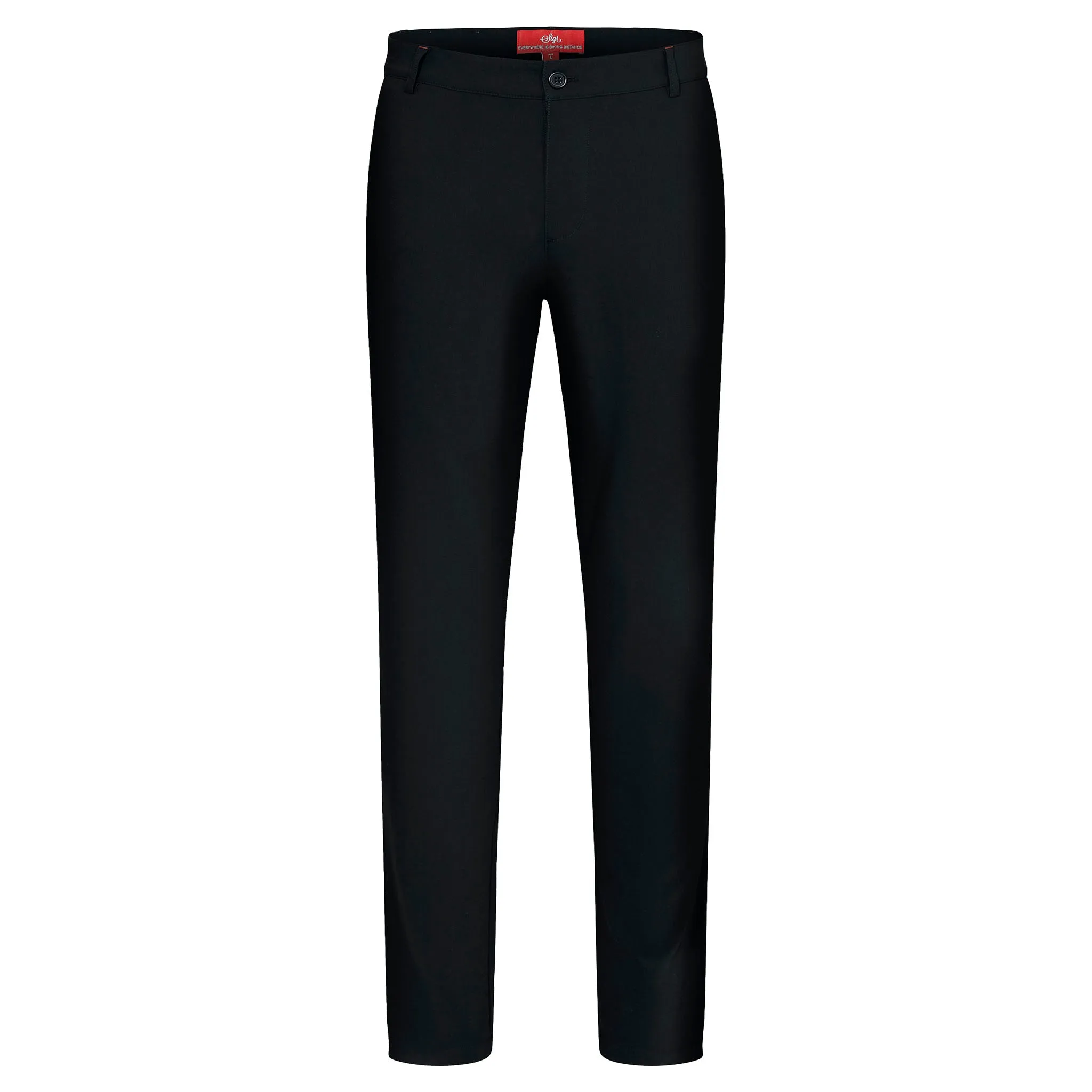 Riksvg 99 Men's Black Cycling Chinos