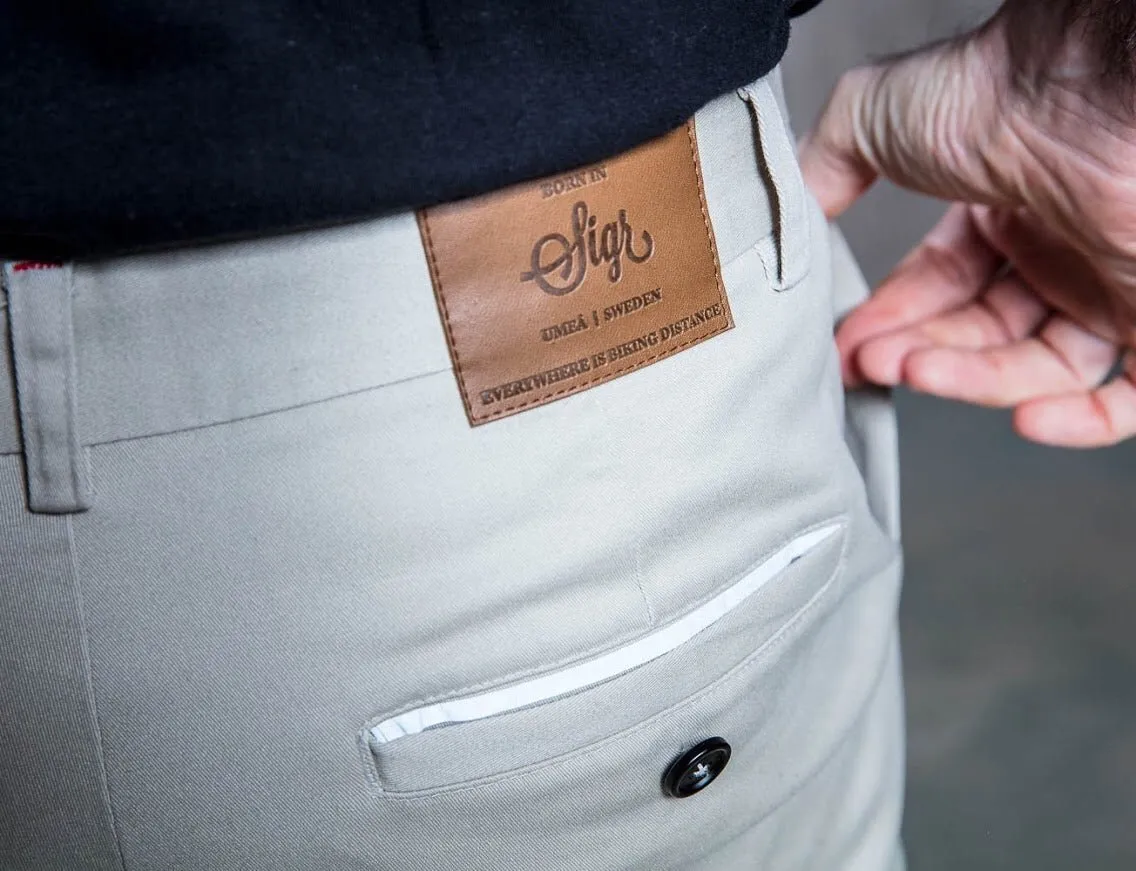 Riksvg 99 Men's Khaki Cycling Chinos