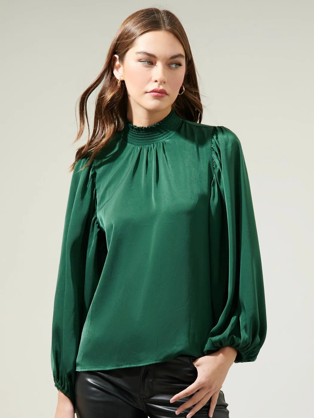 Rita Satin Top