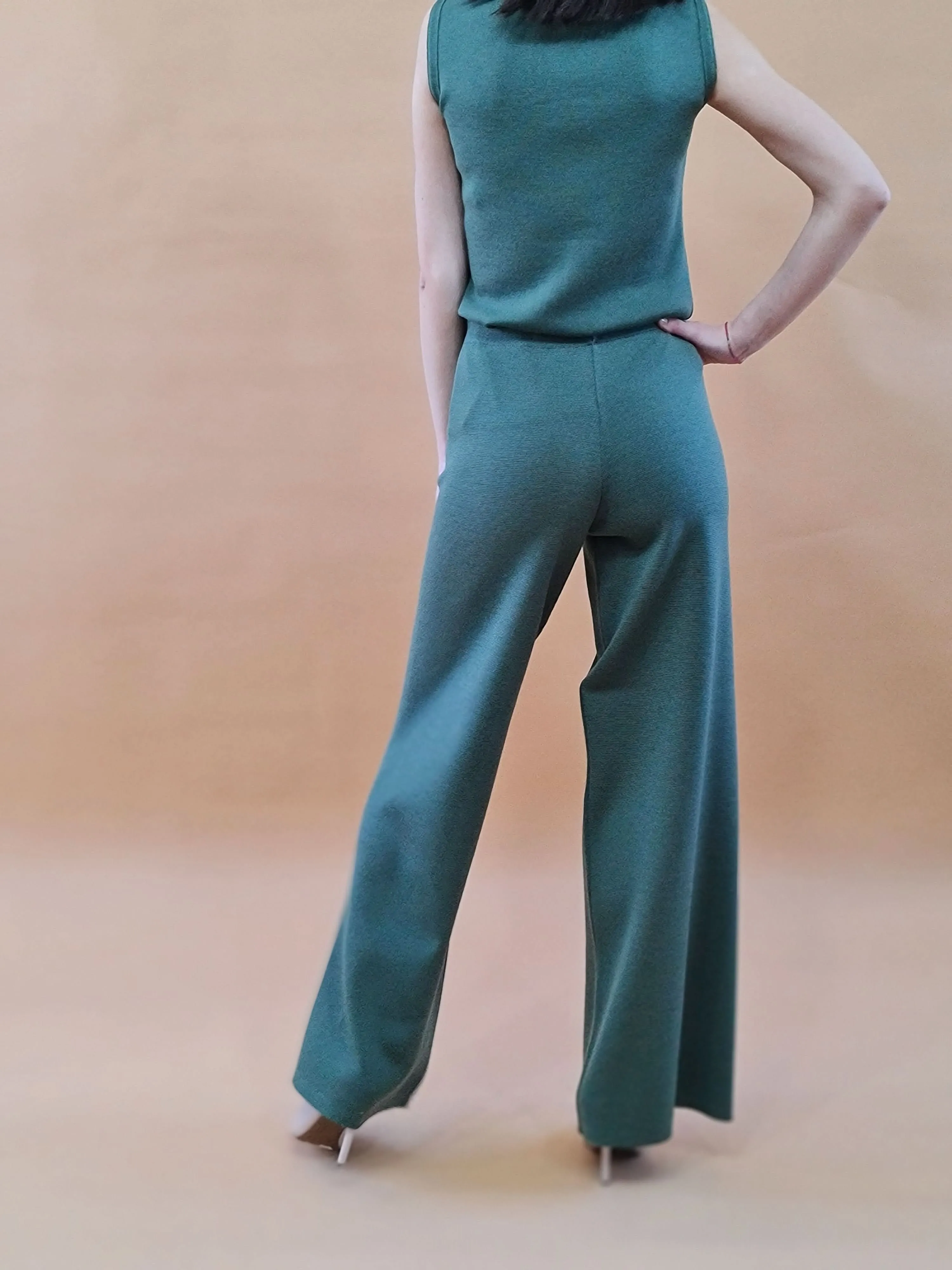Silenzio Merino Wide-Leg Trousers