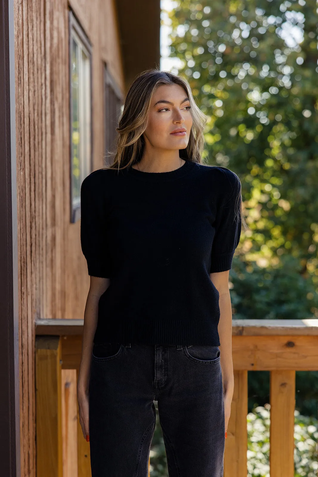Strong and Wild Short Sleeve Sweater