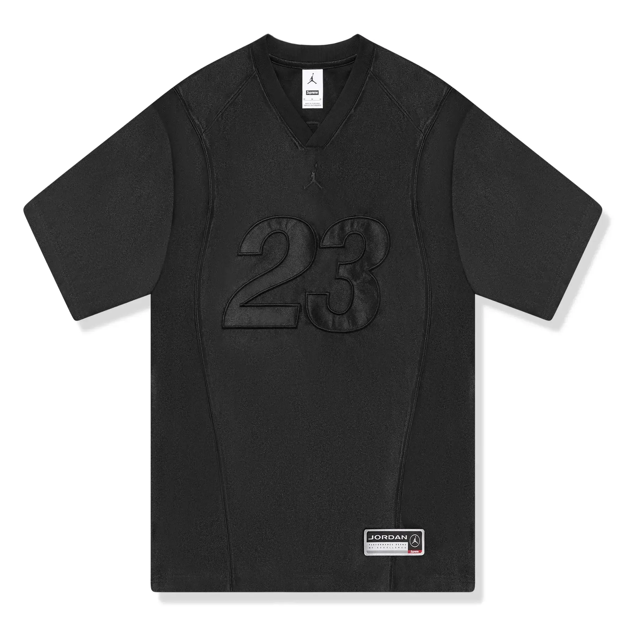 Supreme x Jordan Warm Up Black Jersey