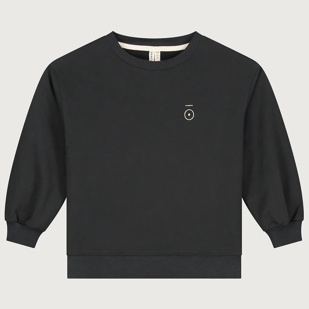 Sweater Dropped Shoulder 10Y Nearly Black