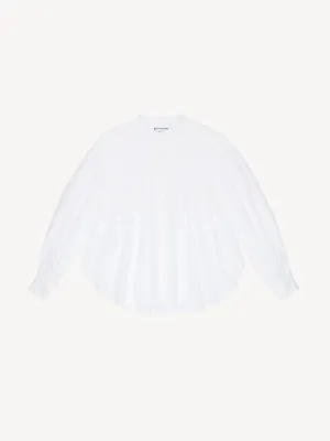 The Daphne shirt cotton voile, white
