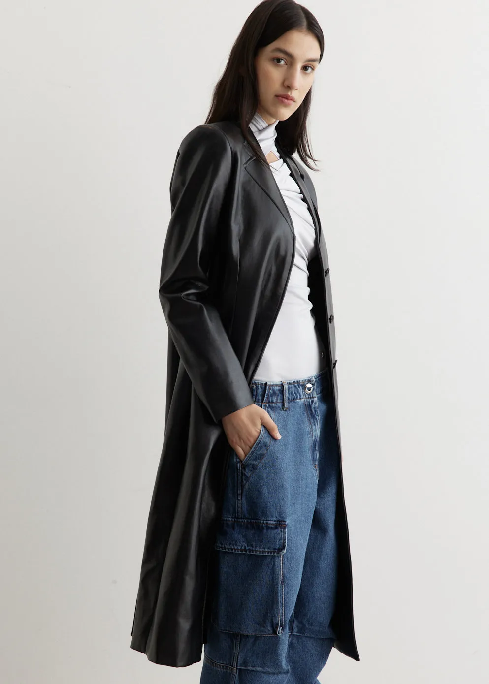 Trompe-Loeil Tailored Coat